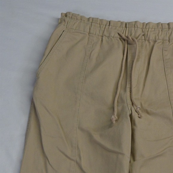 NEW LOFT Medium Tall MT Khaki Pull On Utility Chino Pants - Picture 2 of 7